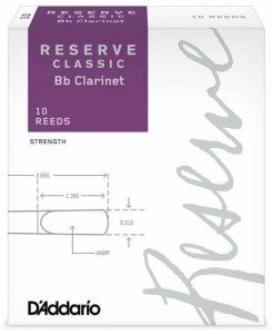D'ADDARIO RESERVE CLASSIC - reed for clarinet Bb 3,5+