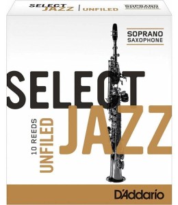 D'ADDARIO SELECT JAZZ UNFILED - stroik do saksofonu sopranowego 2S
