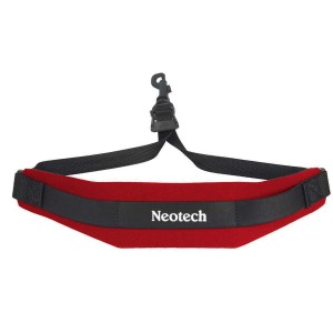 NEOTECH Soft RED - pasek do saksofonu REGULAR