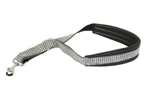 SLAVIK MUSIC "ROYAL" - saxophone leather neck strap with crystals
