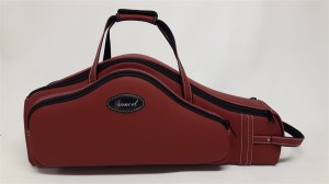 STENCEL - alto saxophone bag case - leather