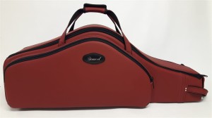 STENCEL - tenor saxophone bag case - leather