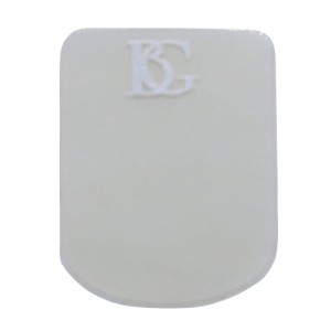 BG A11S 0.4mm - naklejka na ustnik - mała bezbarwna