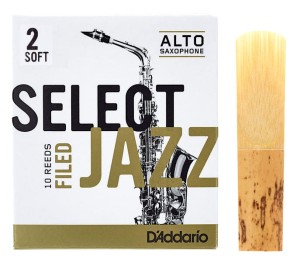 D'ADDARIO SELECT JAZZ FILED - reed for alto saxophone 2S