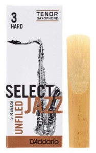 D'ADDARIO SELECT JAZZ UNFILED - reed for tenor saxophone 3H