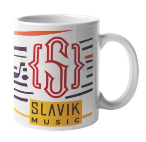 Mug with saxophone - Slavik Music