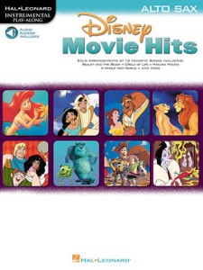 DISNEY MOVIE HITS - INSTRUMENTAL PLAY ALONG - nuty na saksofon altowy