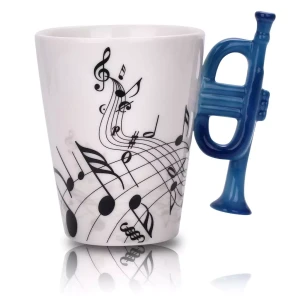 Mug with trumpet