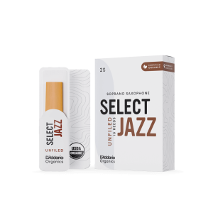 D'ADDARIO SELECT JAZZ UNFILED ORGANIC - stroik do saksofonu sopranowego 2S