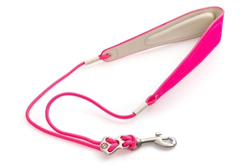 1. Slavik Music Comfort II - pasek do saksofonu - RÓŻOWY NEON.jpg