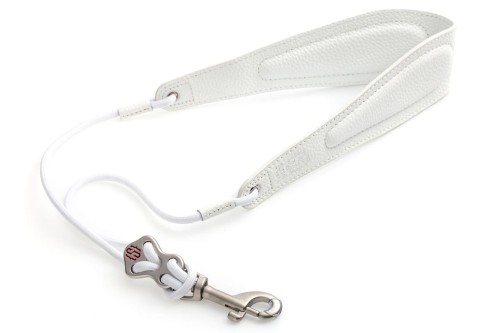 1. Slavik Music Comfort II - pasek do saksofonu - biały.jpg