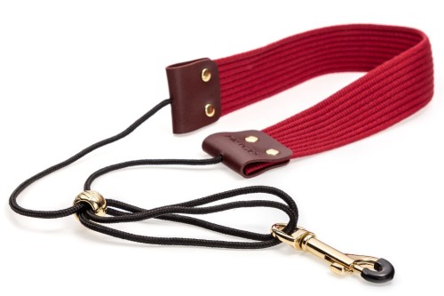 1. DRACO - pasek do saksofonu - czerwony.jpg