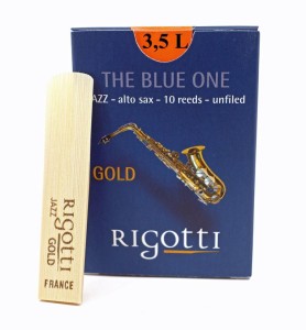 RIGOTTI GOLD JAZZ - stroik do saksofonu altowego - 3,5 Light