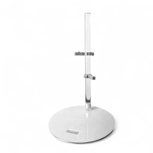 Akrylowy podwójny statyw do saksofonu